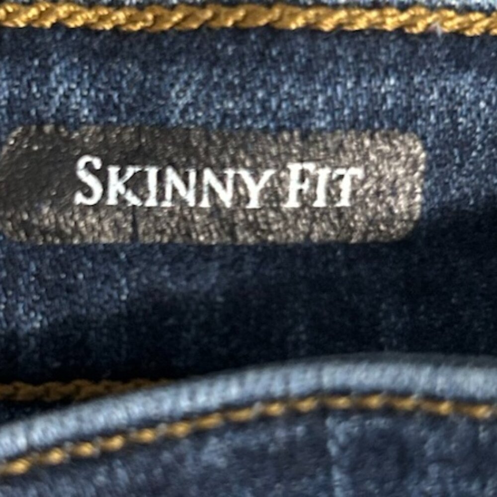 Judy Blue‎ Los Angeles Raw Hem Cropped Skinny Jeans Women's Size 9/29 - Picture 7 of 9